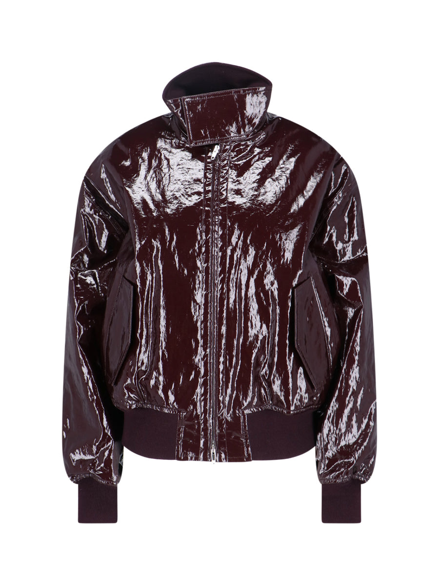 Phoebe Philo 100% linen jacket in red