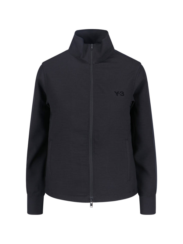 Y-3 100% Recycled Polyester jacket in black