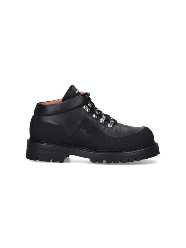 Our Legacy 100% cow leather boot in black