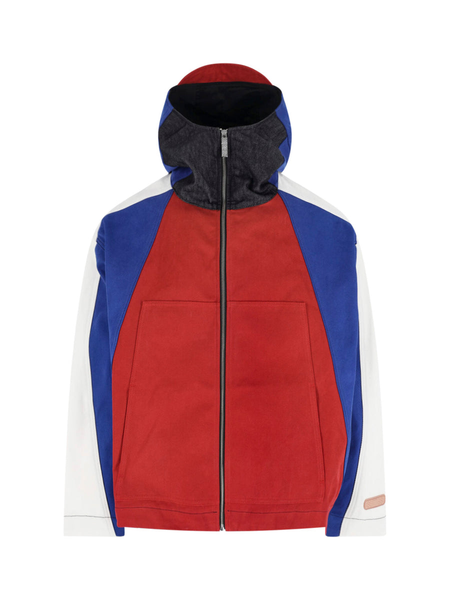 Pdf 100% Cotton jacket in red