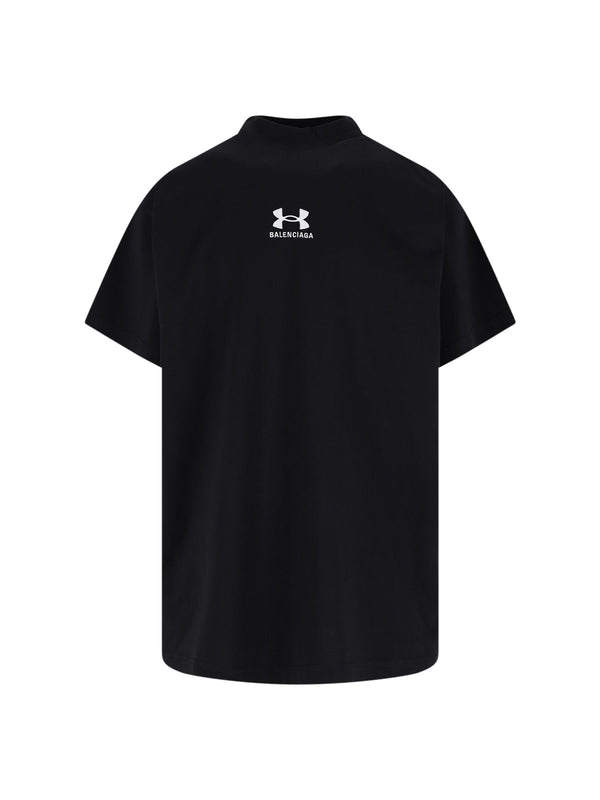 Balenciaga Trvb 100% Cotton t-shirt in black