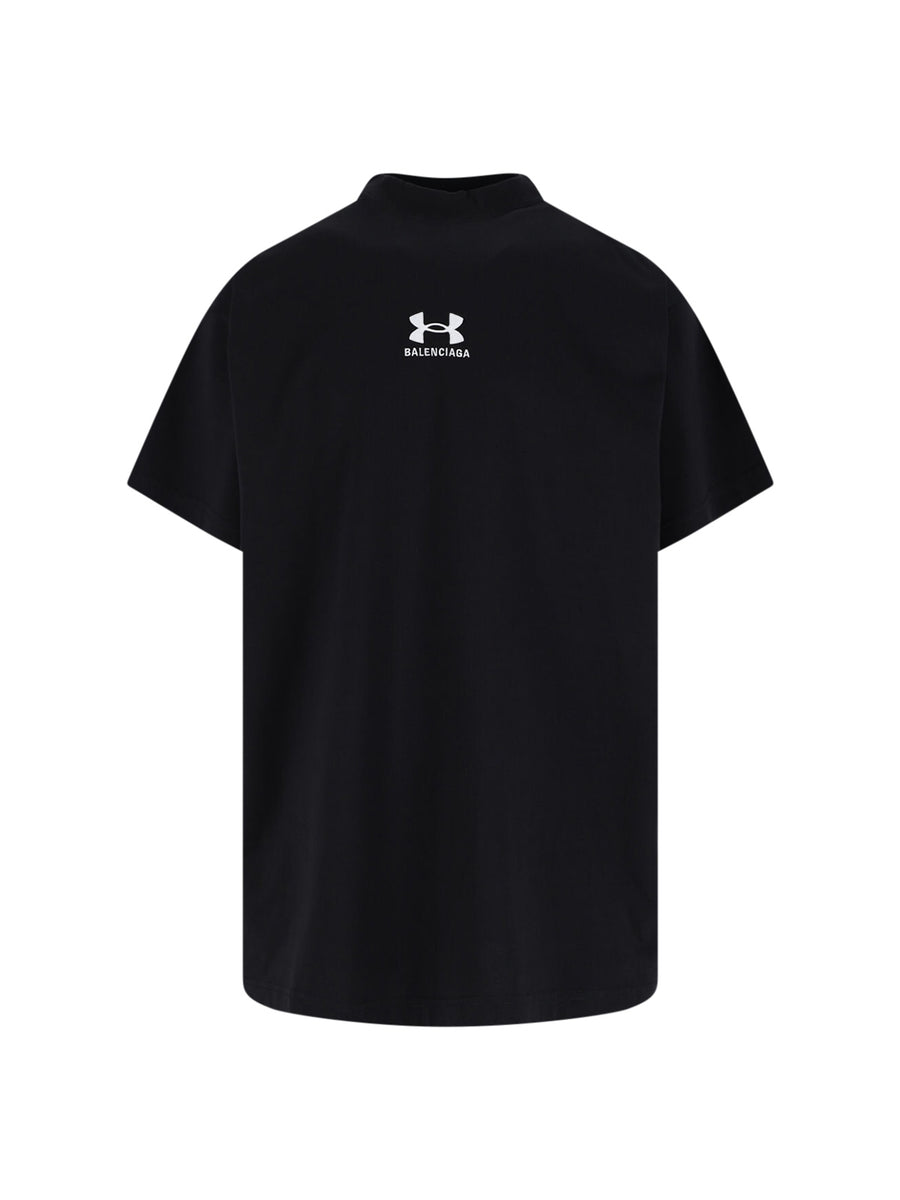 Balenciaga Trvb 100% Cotton t-shirt in black