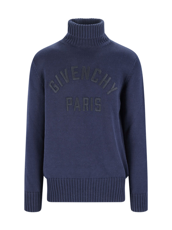 Givenchy 100% Cotton sweater in navy