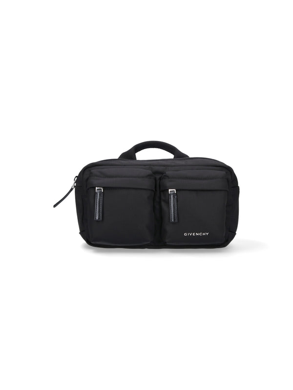 Givenchy Main Material: 100% Polyamide belt bag in black