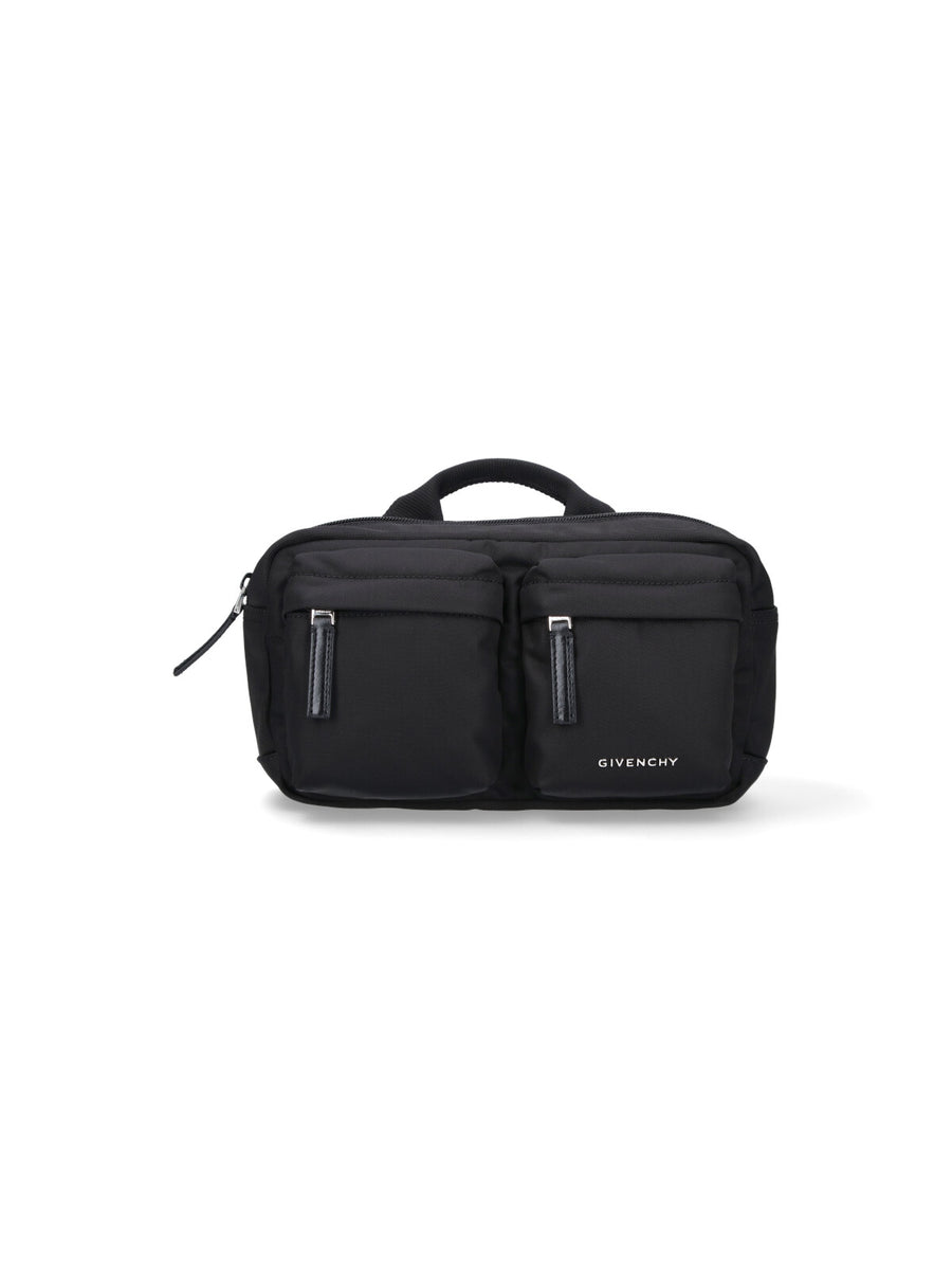 Givenchy Main Material: 100% Polyamide belt bag in black
