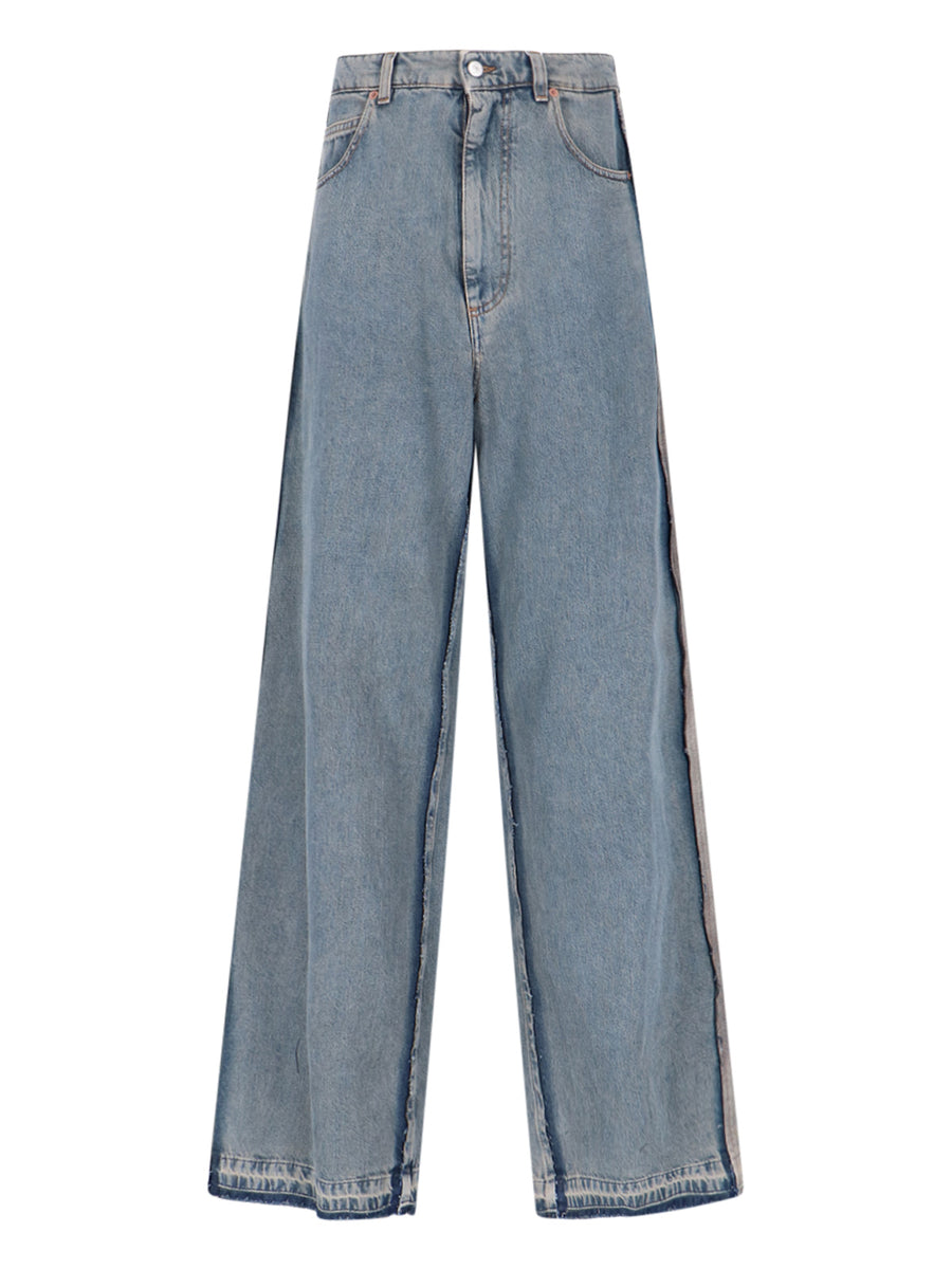 MM6 Maison Margiela 100% Cotton; Pocket Lining: 65% Polyester jeans in blue