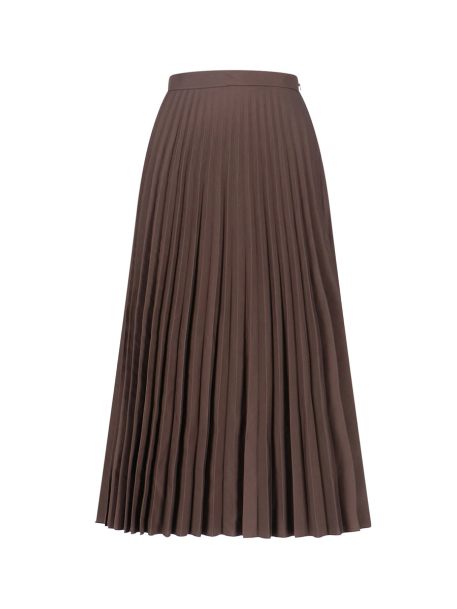 MM6 Maison Margiela 100% polyester skirt in brown