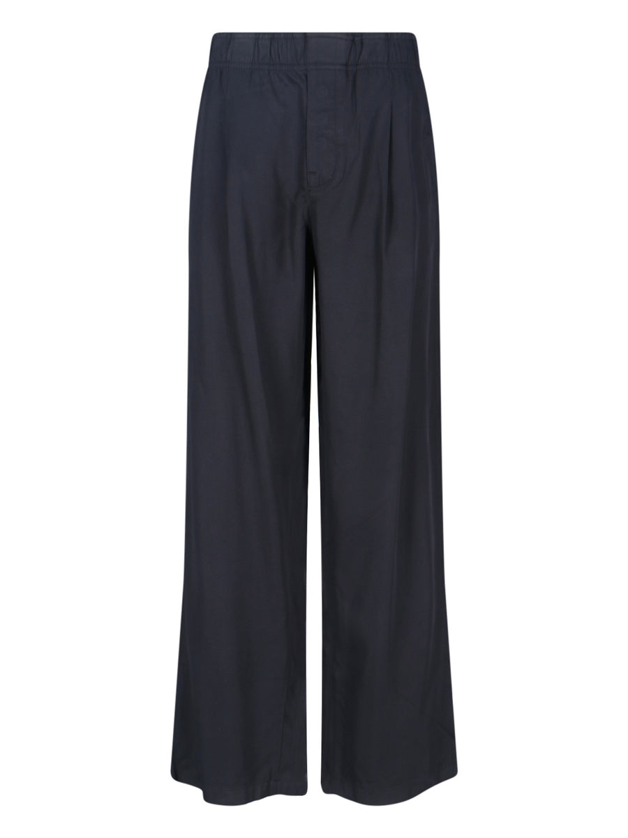 Our Legacy 77% Viscose trousers in black