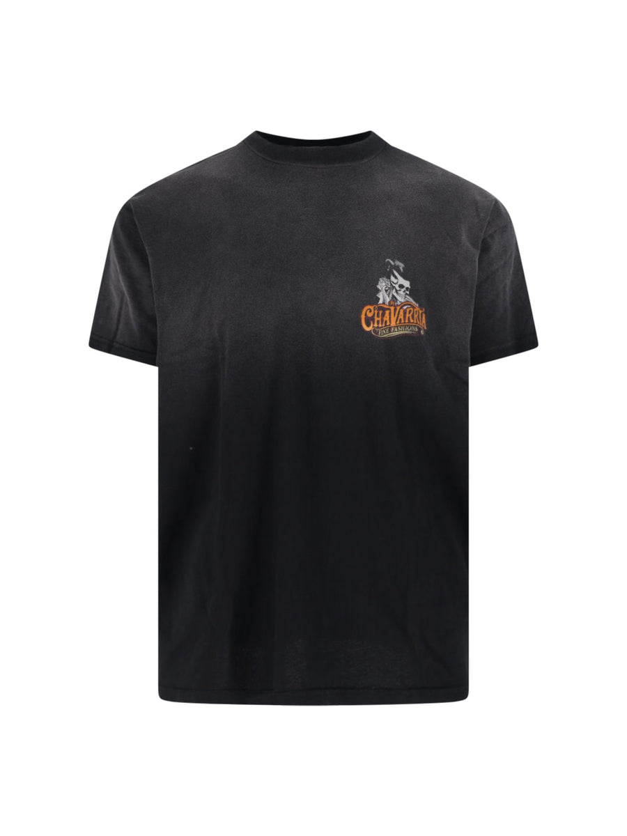 Willy Chavarria 100% Cotton t-shirt in black