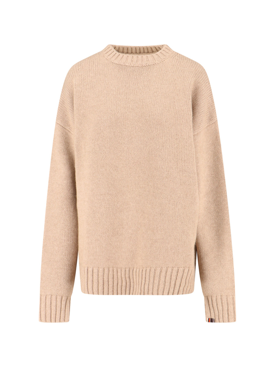 Extreme Cashmere 100% cashmere sweater in beige