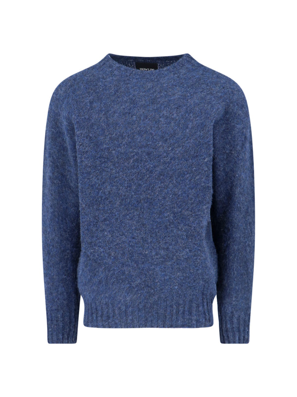 Howlin Cool 100% Fine Wool sweater in blue