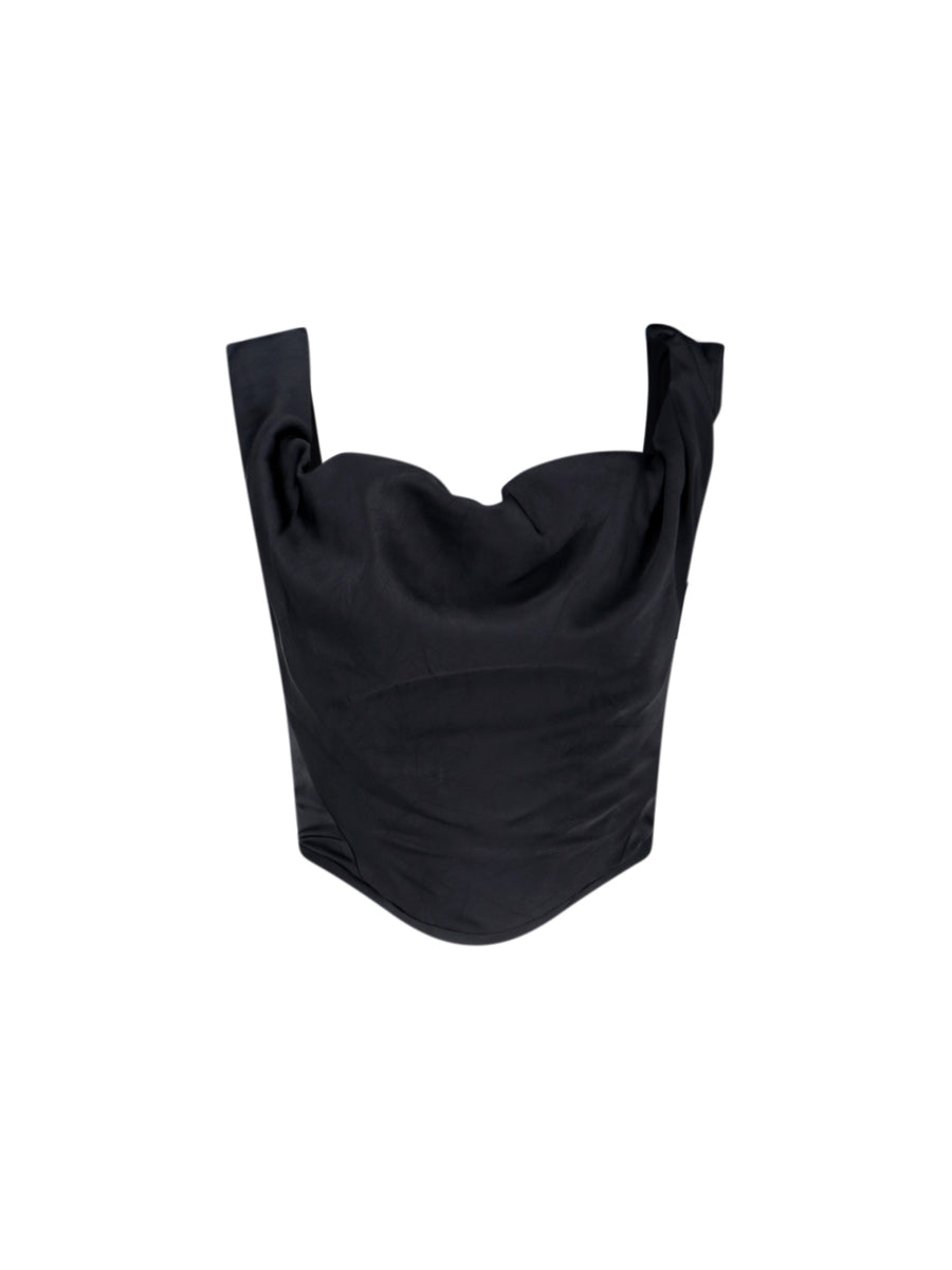 Vivienne Westwood 100% polyester bodysuit in black