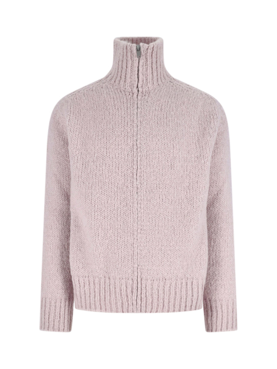 Jil Sander 43% Mohair sweater in pink