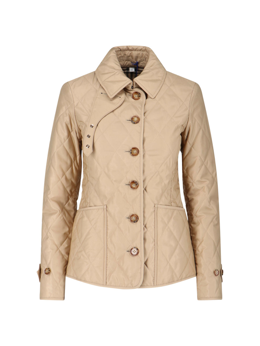 Burberry 100% polyester jacket in beige