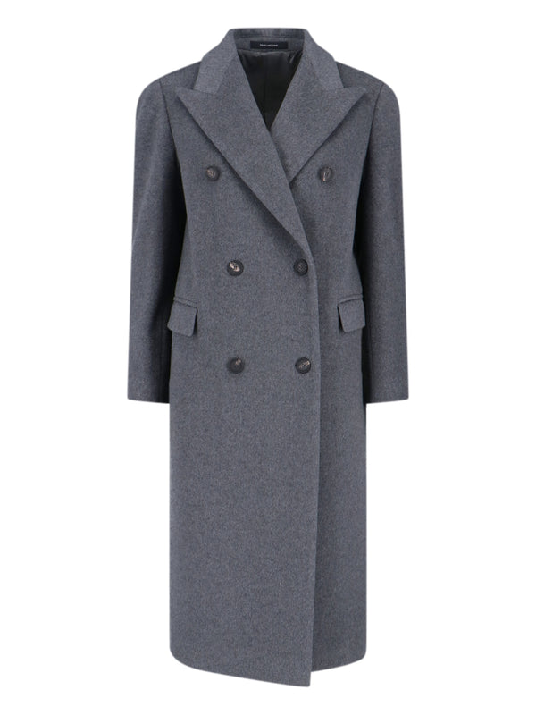 Tagliatore 100% cashmere coat in gray