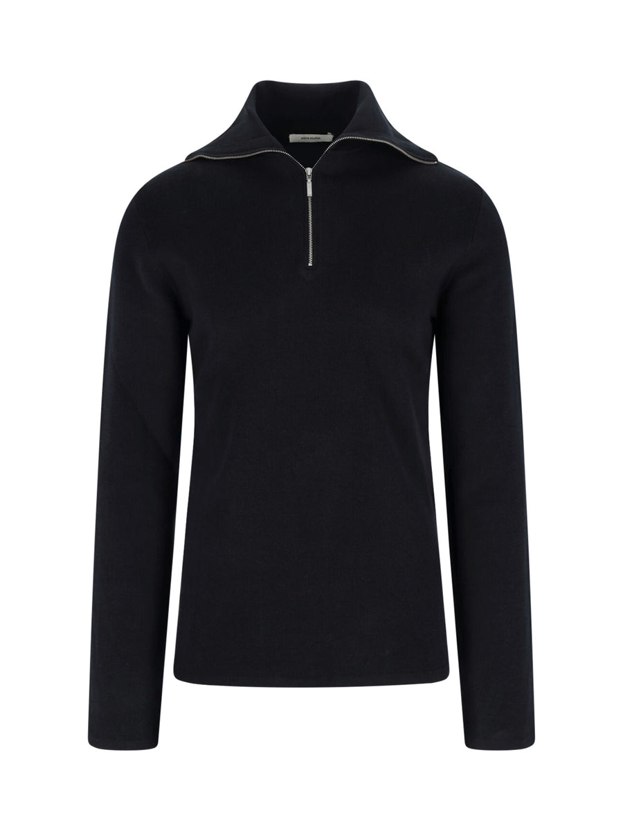 Entire Studios 100% Cotton sweater in black
