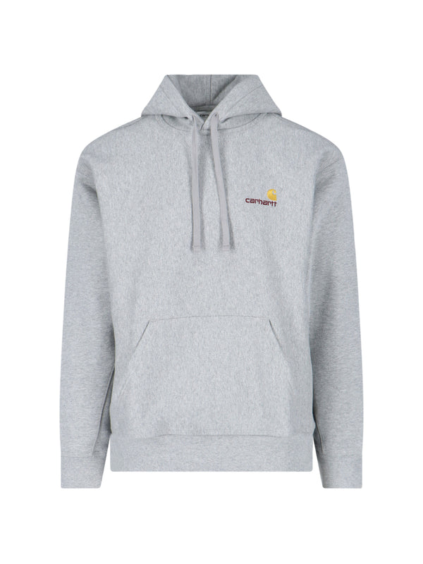 Carhartt Wip 80% Cotton hoodie in gray