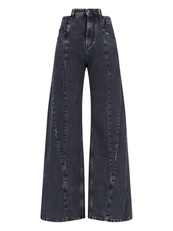 Maison Margiela 100% Cotton jeans in gray