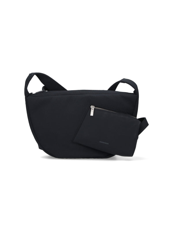 Ader Error 100% Polyester crossbody bag in black