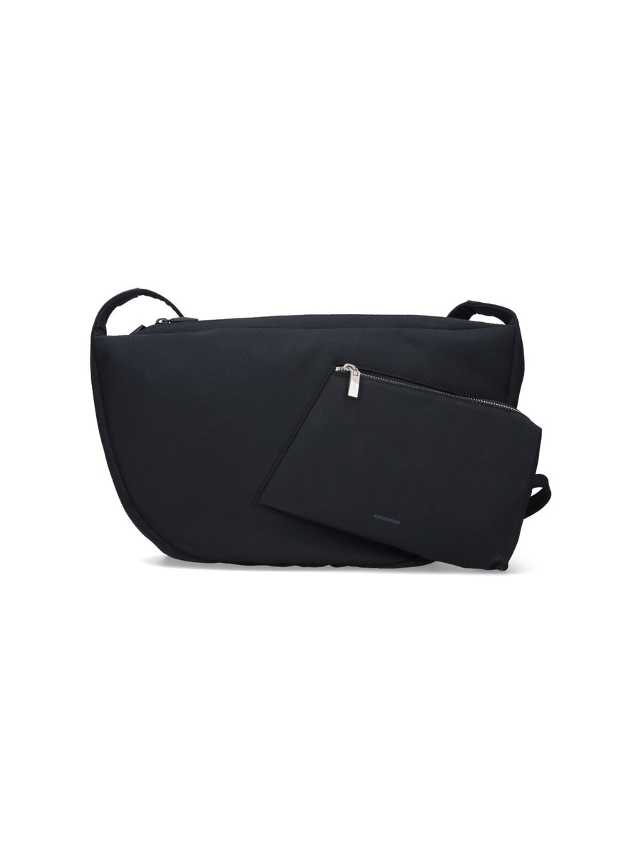Ader Error 100% Polyester; Lining: 100% Nylon shoulder bag in black