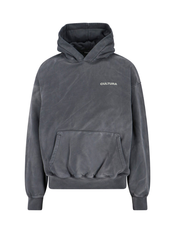 Cultura 100% Cotton hoodie in gray