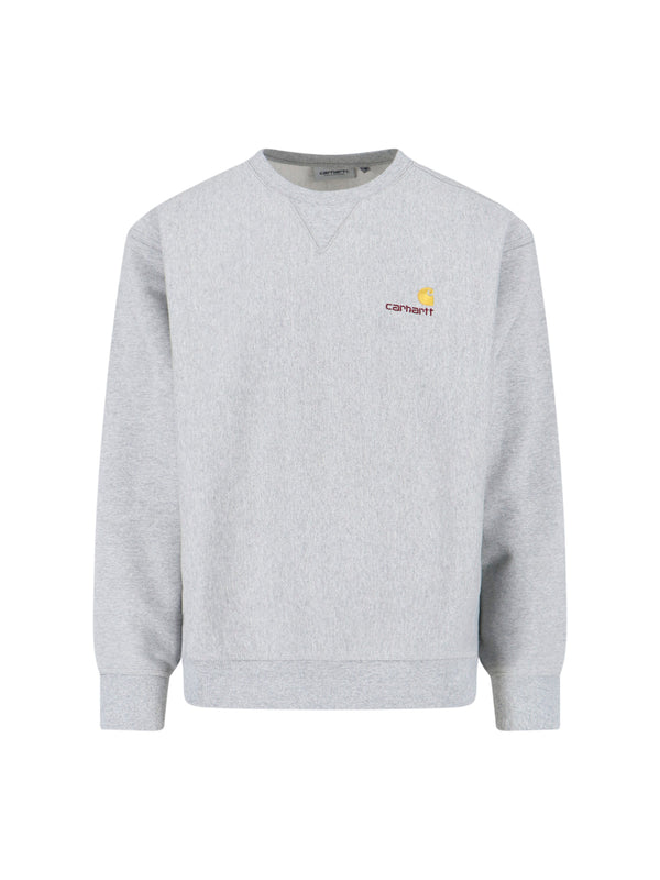 Carhartt Wip 80% Cotton sweatshirt in gray