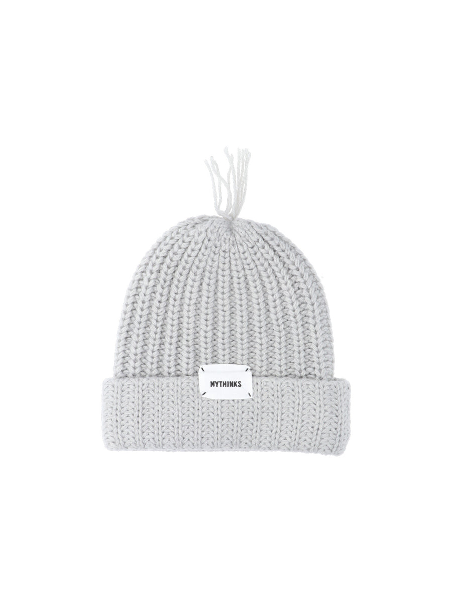 Mythinks MY723 70% Wool beanie in gray