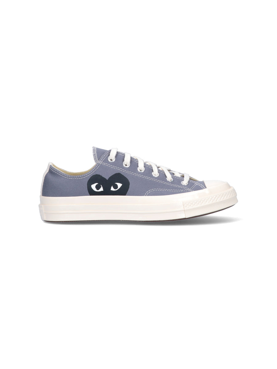 Comme Des Garcons Play 100% Cotton sneaker in gray