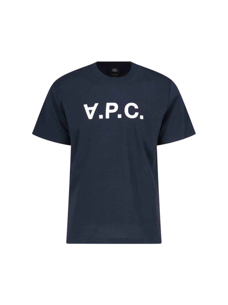 A.P.C. 100% Organic Cotton t-shirt in navy