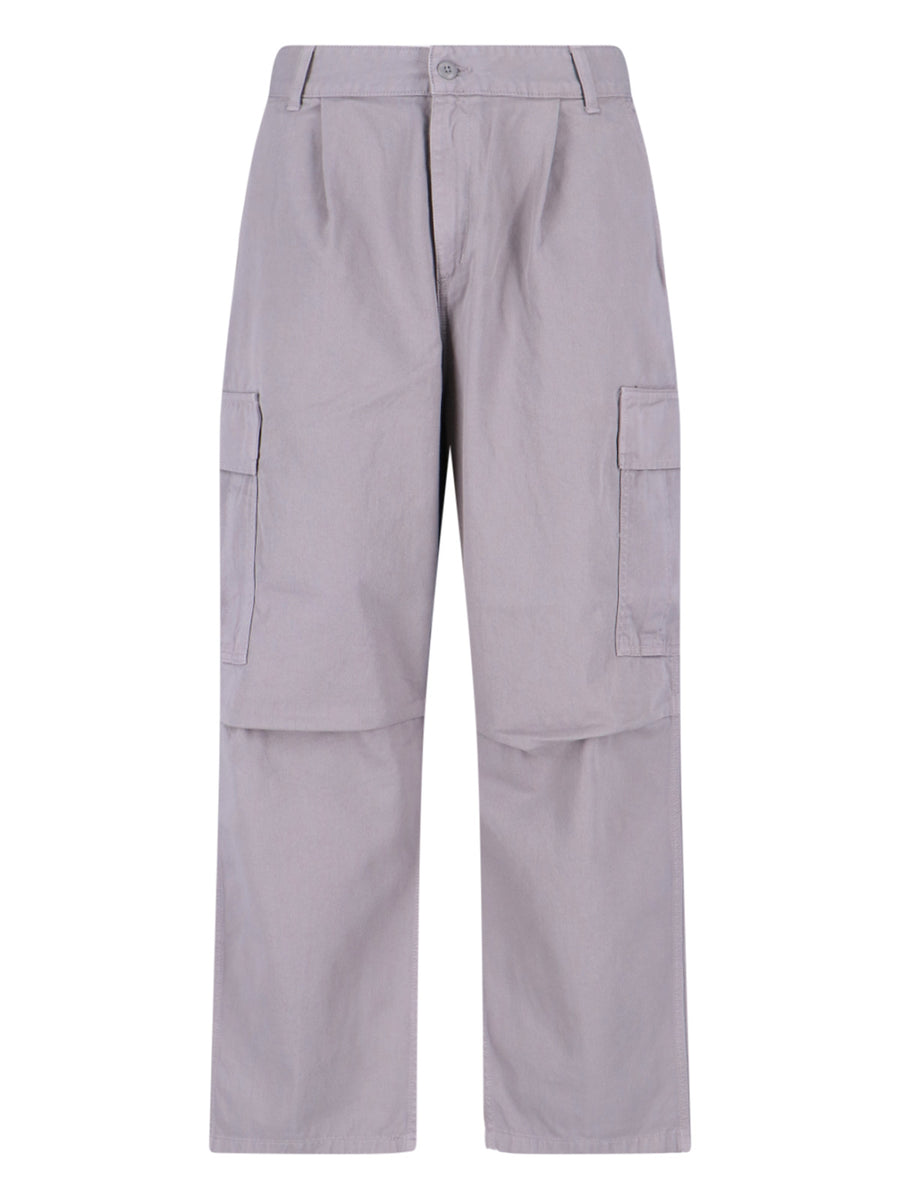 Carhartt Wip 100% Organic Cotton cargo pants in gray