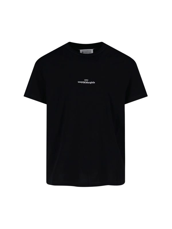 Maison Margiela 100% Cotton t-shirt in black