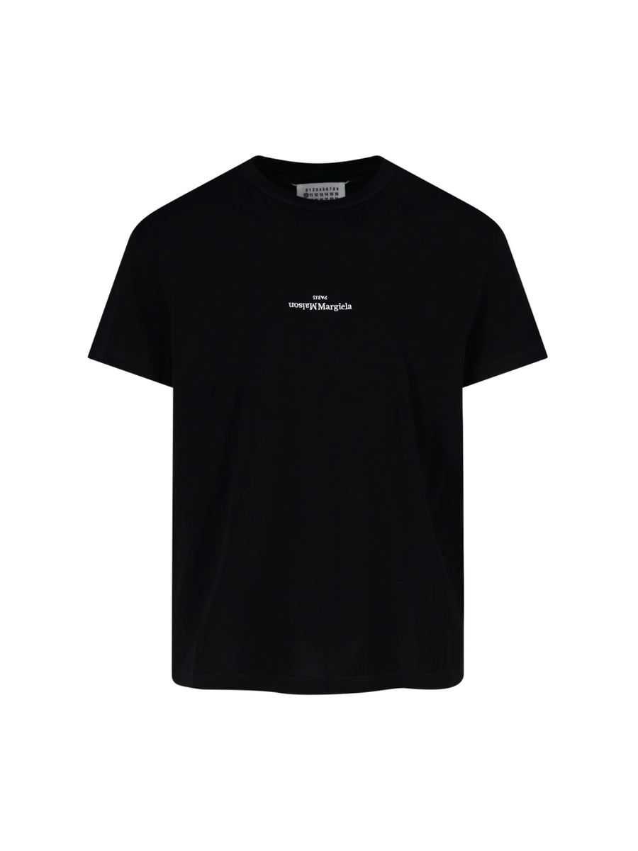 Maison Margiela 100% Cotton t-shirt in black