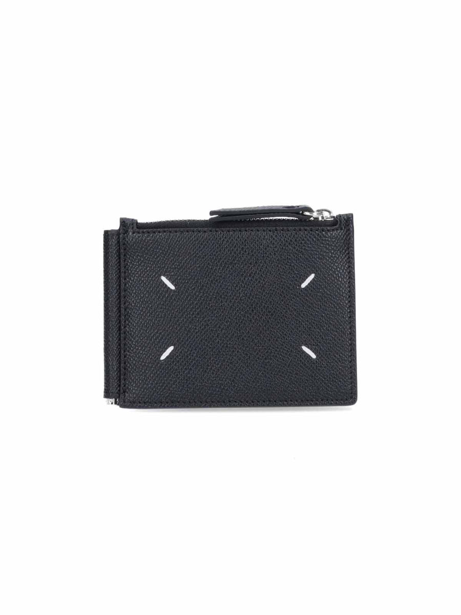 Maison Margiela 100% Bovine Leather wallet in black