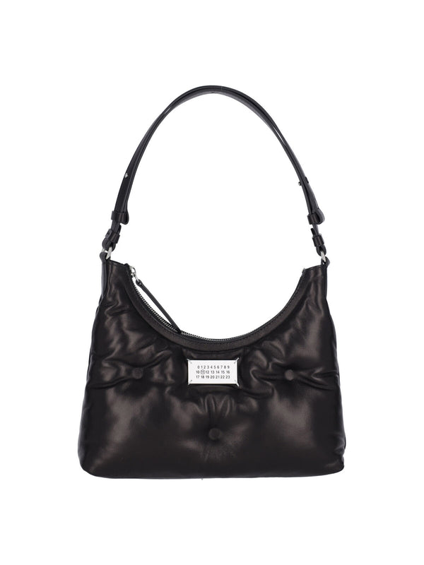 Maison Margiela 100% Sheep Leather shoulder bag in black
