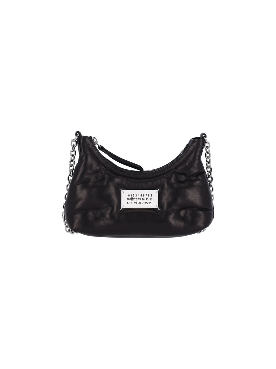 Maison Margiela 100% Sheep Leather shoulder bag in black