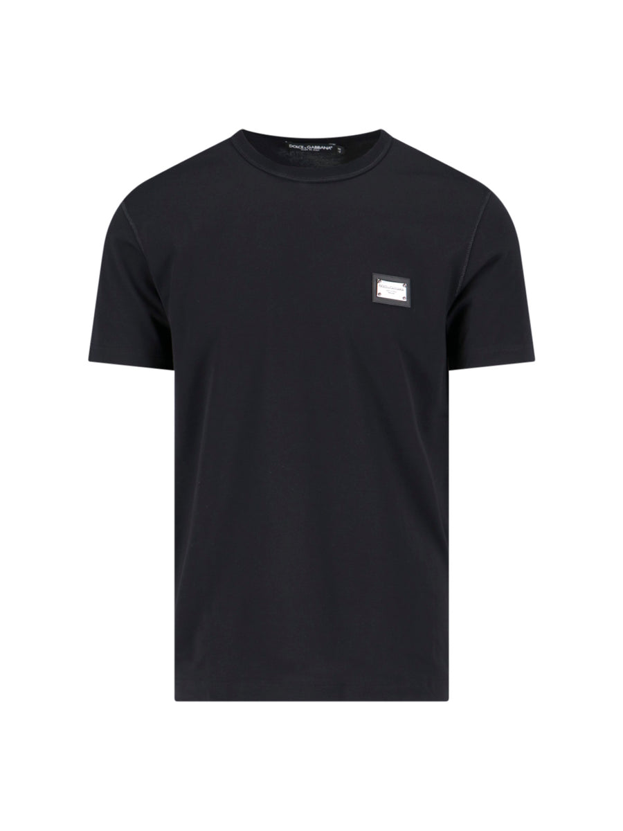 Dolce & Gabbana 100% Cotton t-shirt in black