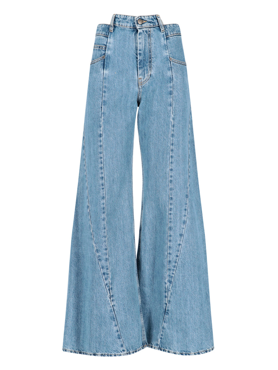 Maison Margiela 100% Cotton jeans in blue