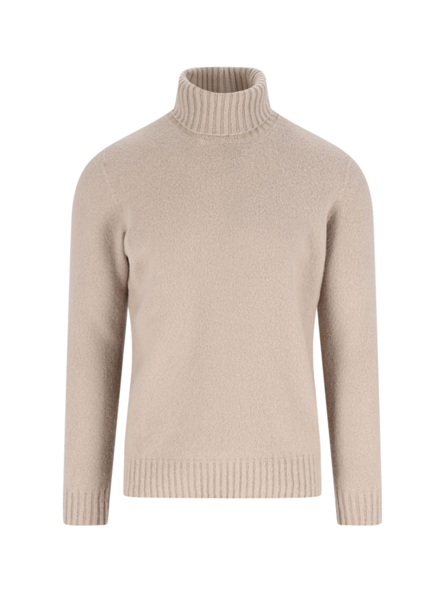 Drumohr 100% lambswool sweater in beige