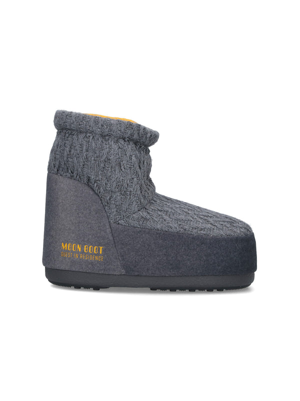 Moon Boot Upper: 48% Acrylic boot in gray