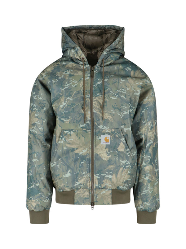 Carhartt Wip 100% polyester jacket in green