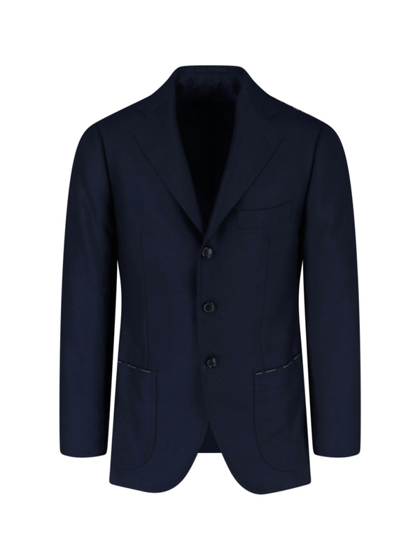 Cesare Attolini 100% cashmere blazer in navy
