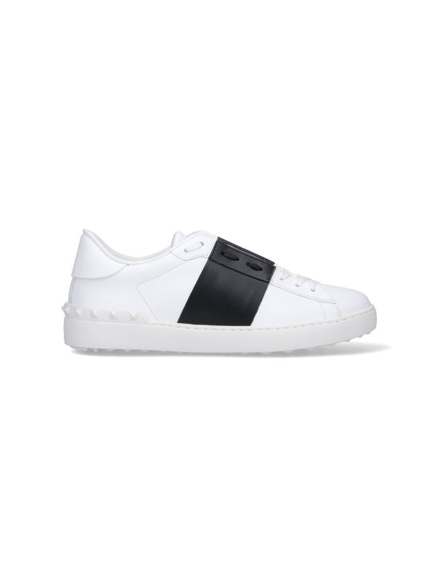 Valentino Garavani 100% calf leather sneakers in white