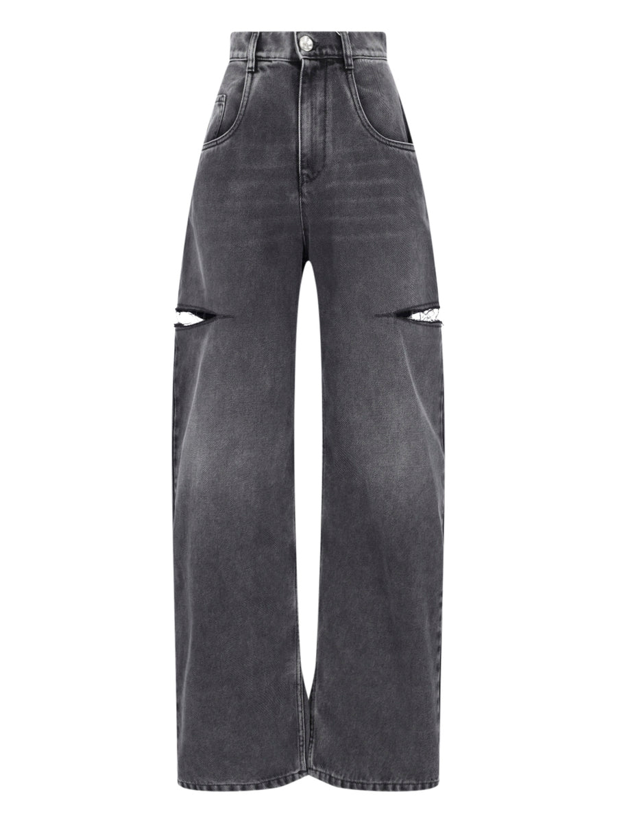 Maison Margiela 100% Cotton jeans in gray