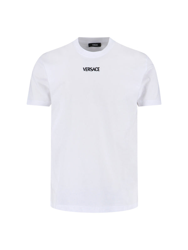 Versace 100% Cotton t-shirt in white