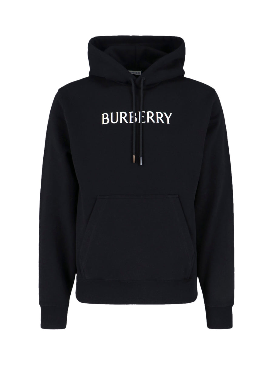 Burberry 100% Cotton hoodie in black