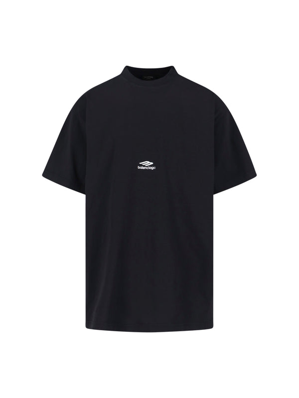 Balenciaga Ttvk 100% Cotton t-shirt in black