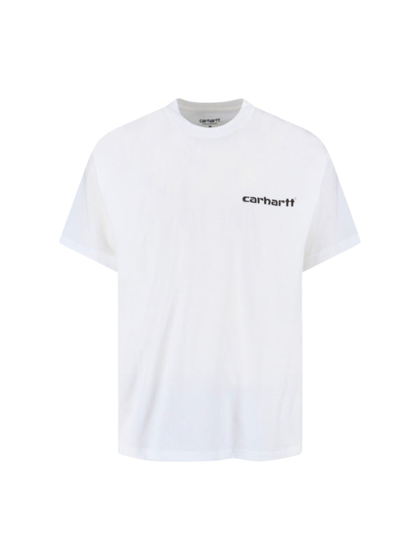 Carhartt Wip 100% Organic Cotton t-shirt in white