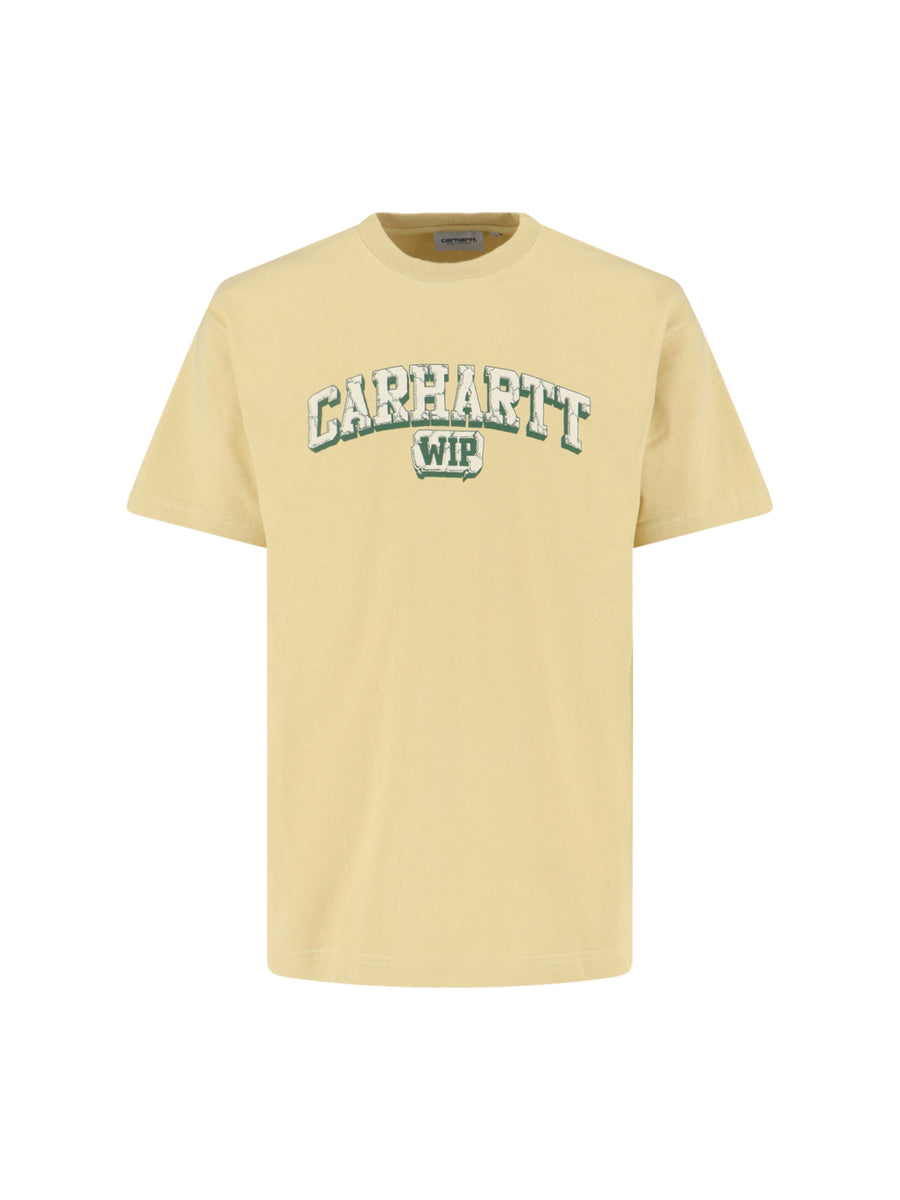 Carhartt Wip 100% Organic Cotton t-shirt in yellow