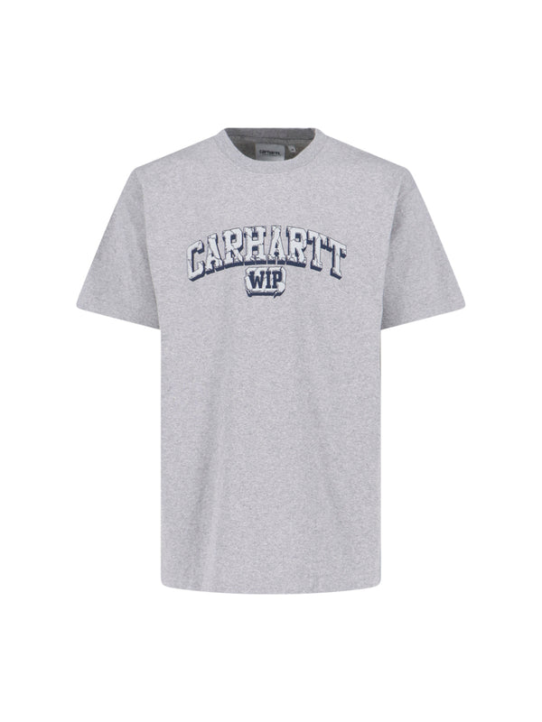 Carhartt Wip 100% Organic Cotton t-shirt in gray
