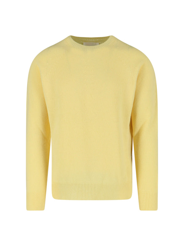 Jil Sander 70% Virgin Wool sweater in yellow